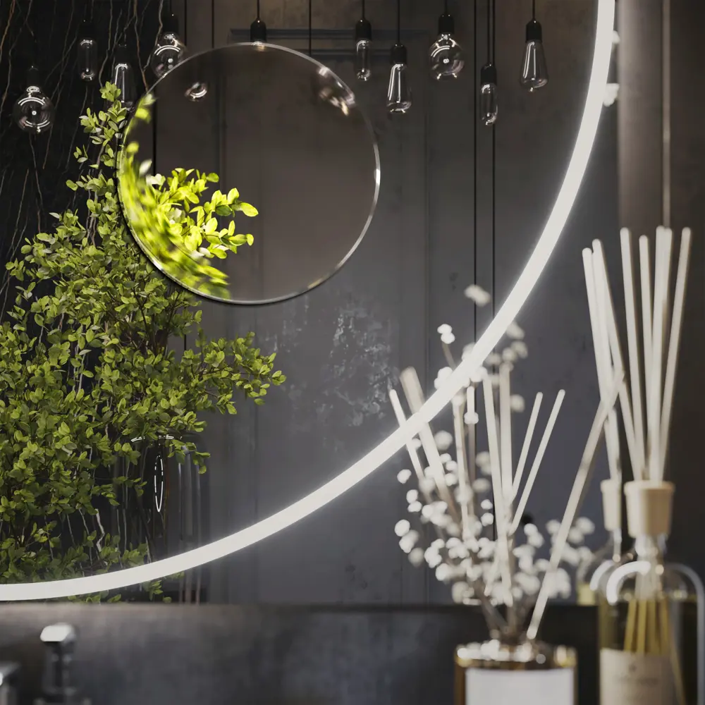 OMEGA GLASS PZ4 — увеличительное косметическое зеркало с креплением 89378627 Зеркало увеличительное STLM-1461781 - Вид №4