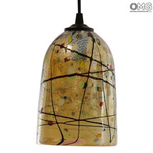 4062 ORIGINALMURANOGLASS Потолочный светильник Миро бежевый - муранское стекло OMG 12 см
