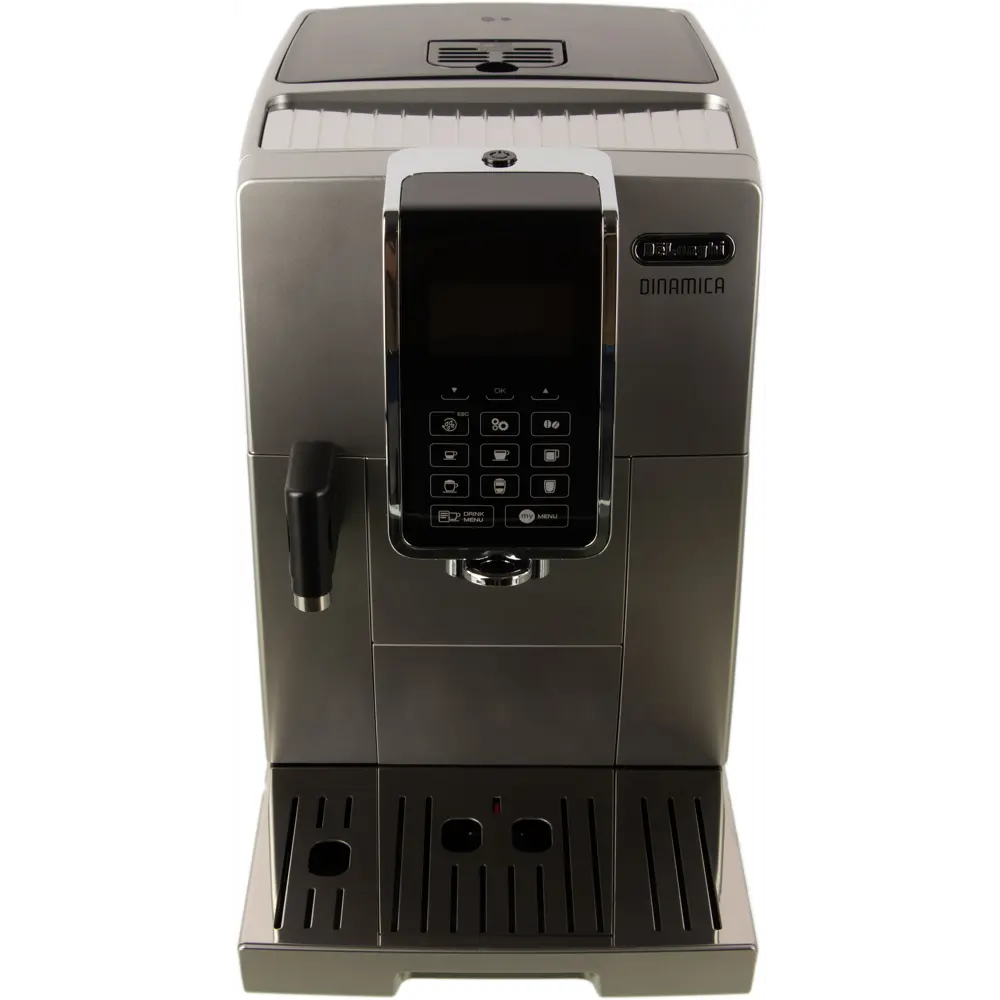 Электрическая кофемашина Delonghi 23.6x34.8x42.9 см цвет серебристый