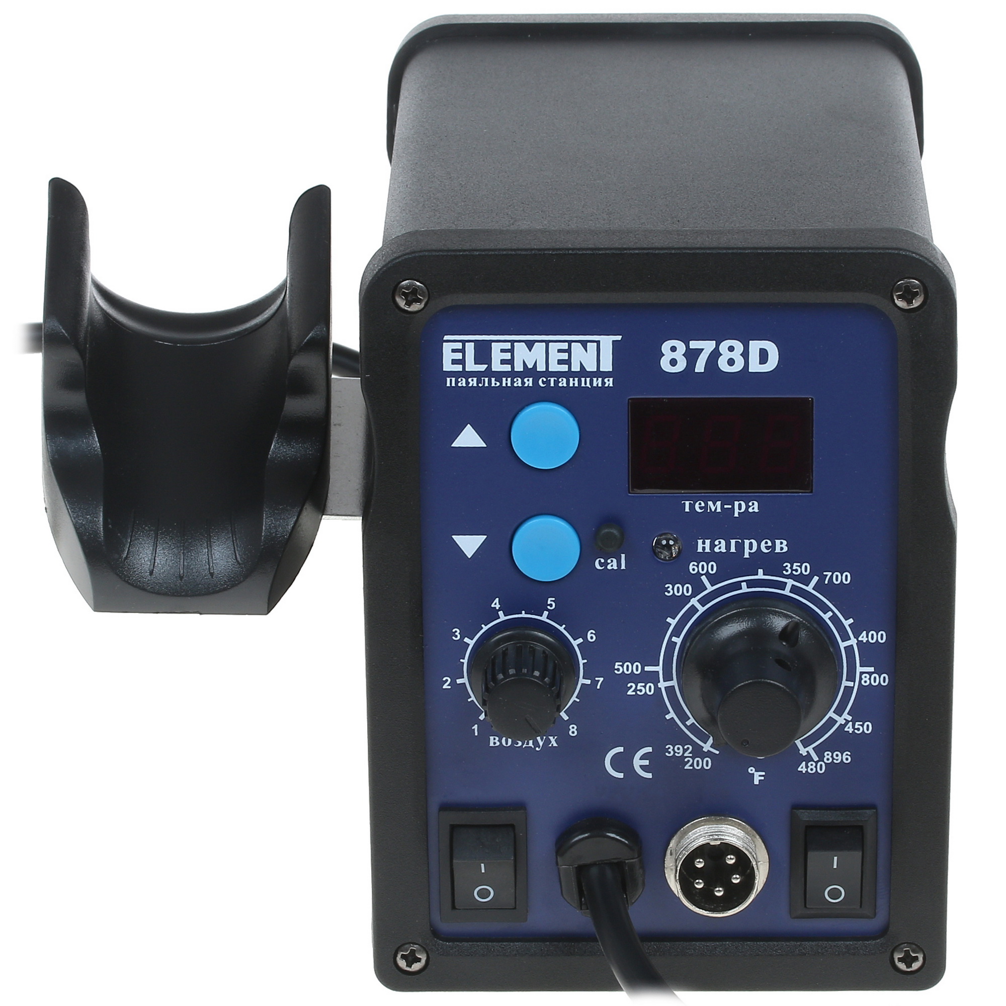 Паяльная станция ELEMENT 878D 8105948 STDN-0033005 - Вид №2