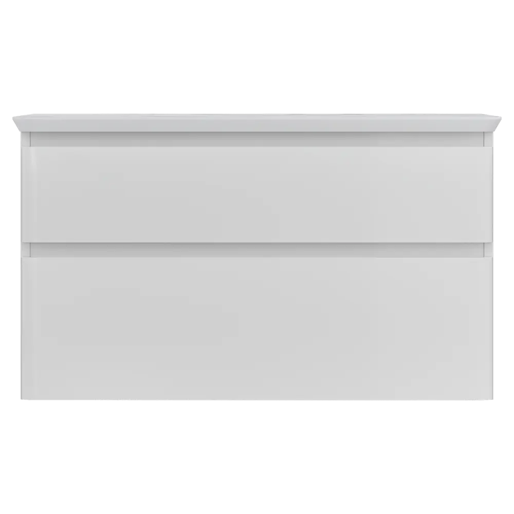 Тумба под накладную раковину Неро 79.4x45 раковина Cersanit Moduo цвет корпуса белый Santreyd STLM-2200337 - Вид №1