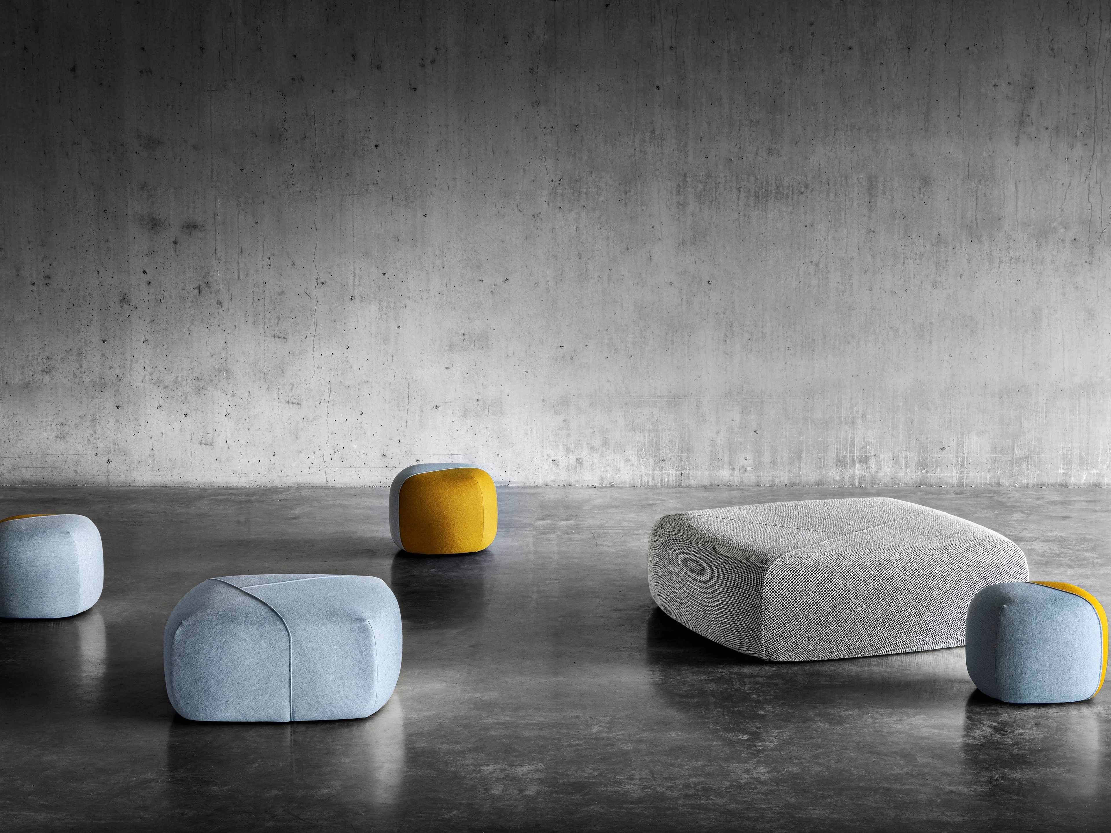 Квадратный пуф из ткани Miniforms FUROSHIKI ARCH-00008163