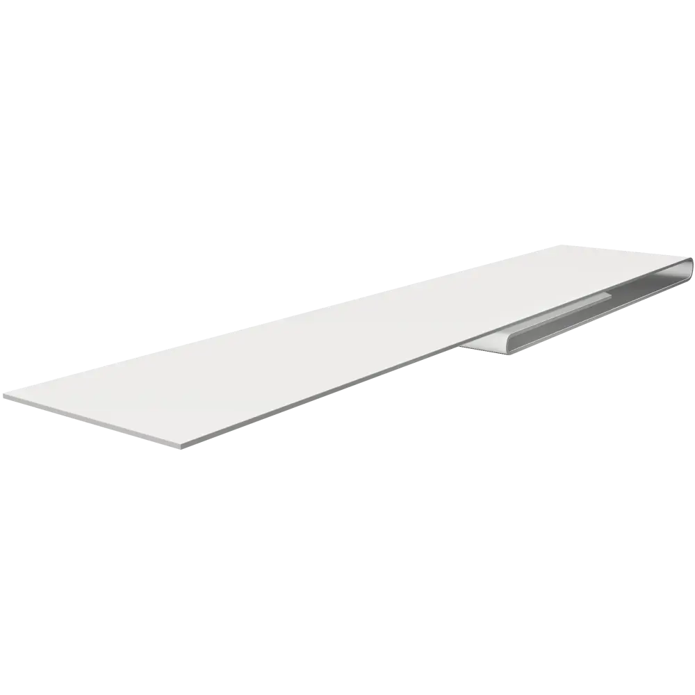 Финишная планка с полиэтиленовым покрытием 2 м 46x25 0.45 мм цвет белый Santreyd STLM-2112295