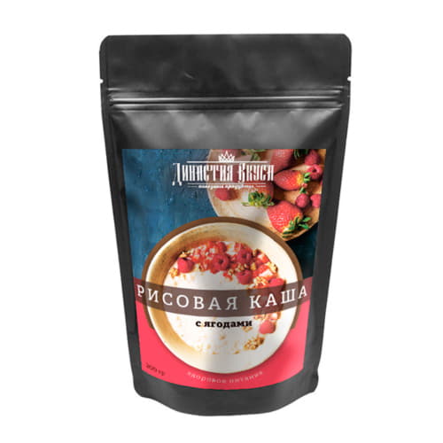 Каша рисовая с ягодами Династия Вкуса 200 г Santreyd 13293