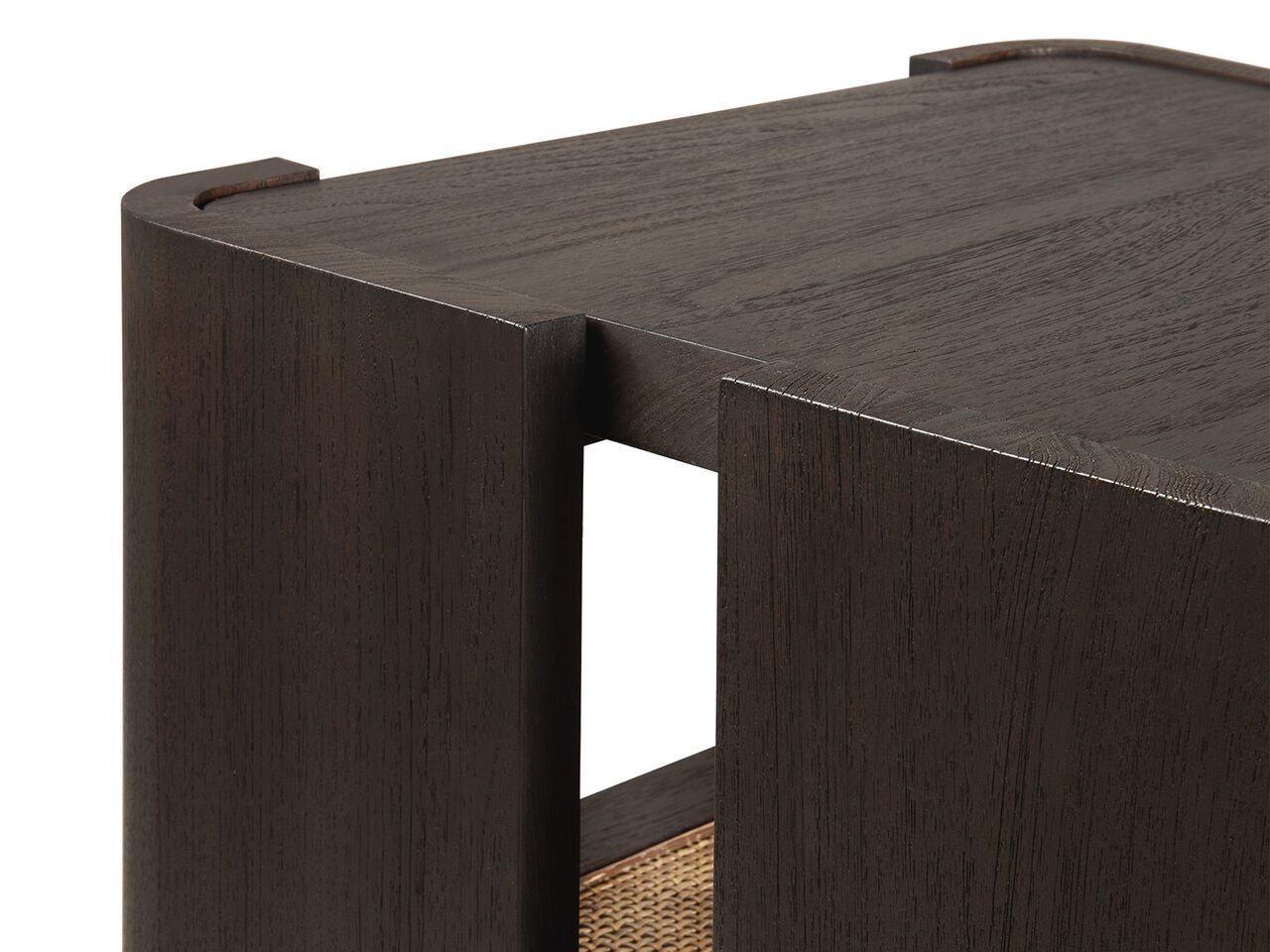 Квадратный стол из тикового дерева с отсеком для хранения Ethnicraft панель ARCH-00140717 - Вид №3