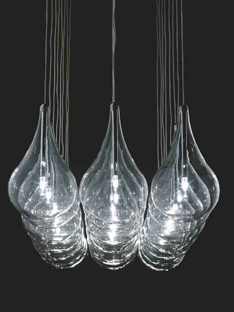 Стеклянный светодиодный подвесной светильник Alma light ARCH-00001083 - Вид №2