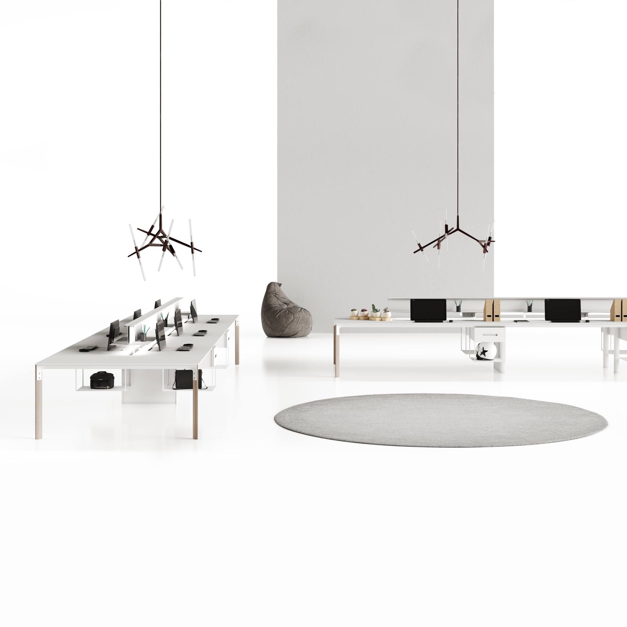 Стол с регулируемой высотой с несколькими звукопоглощающими перегородками CUF Milano Seventy seven ARCH-00049178 - Вид №2