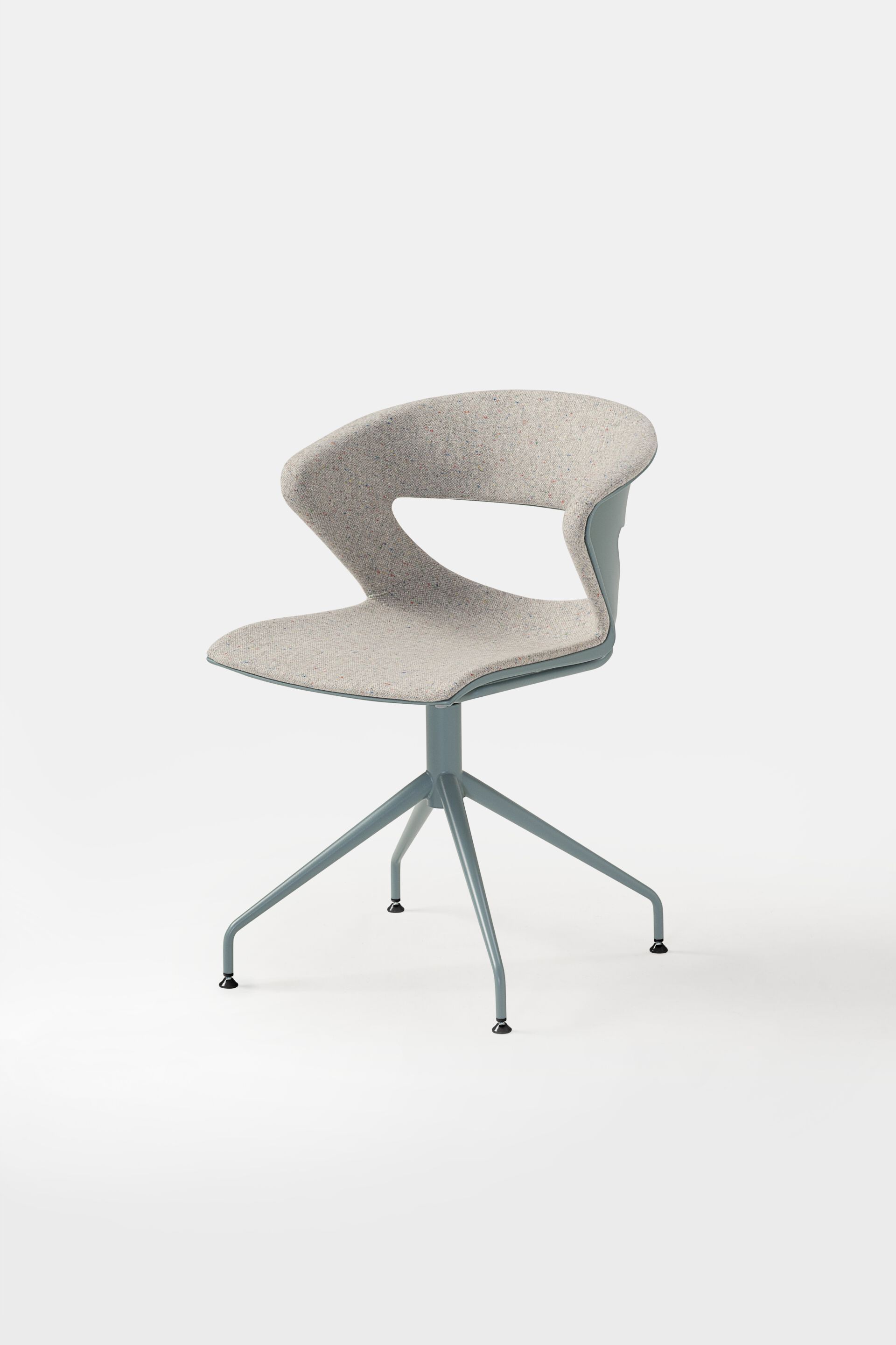 Тканевый мягкий поворотный стул Kastel Kicca ARCH-00090711 - Вид №1