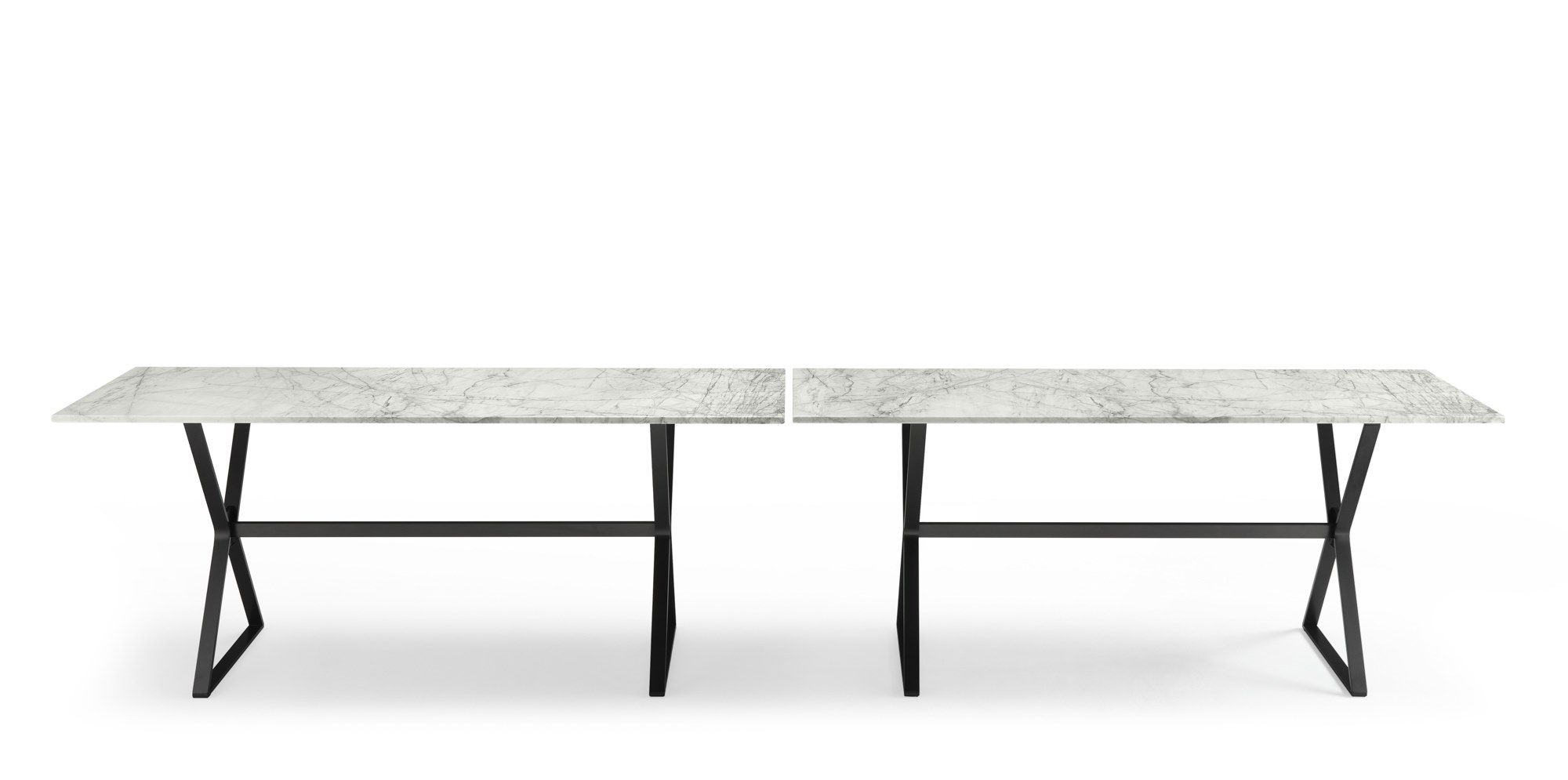 Консольный стол со стеклянной или мраморной столешницей FIAM ITALIA Hype ARCH-00149180 - Вид №5