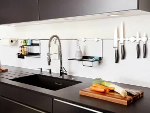 Mat Inter Система держателей для кухонной утвари из анодированного алюминия Bubble