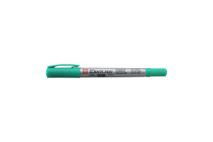 18135397 Маркер Identi Pen двусторонний, перманентный, стержень 0.4-1.0мм, Зеленый XYK-T 29 SAKURA
