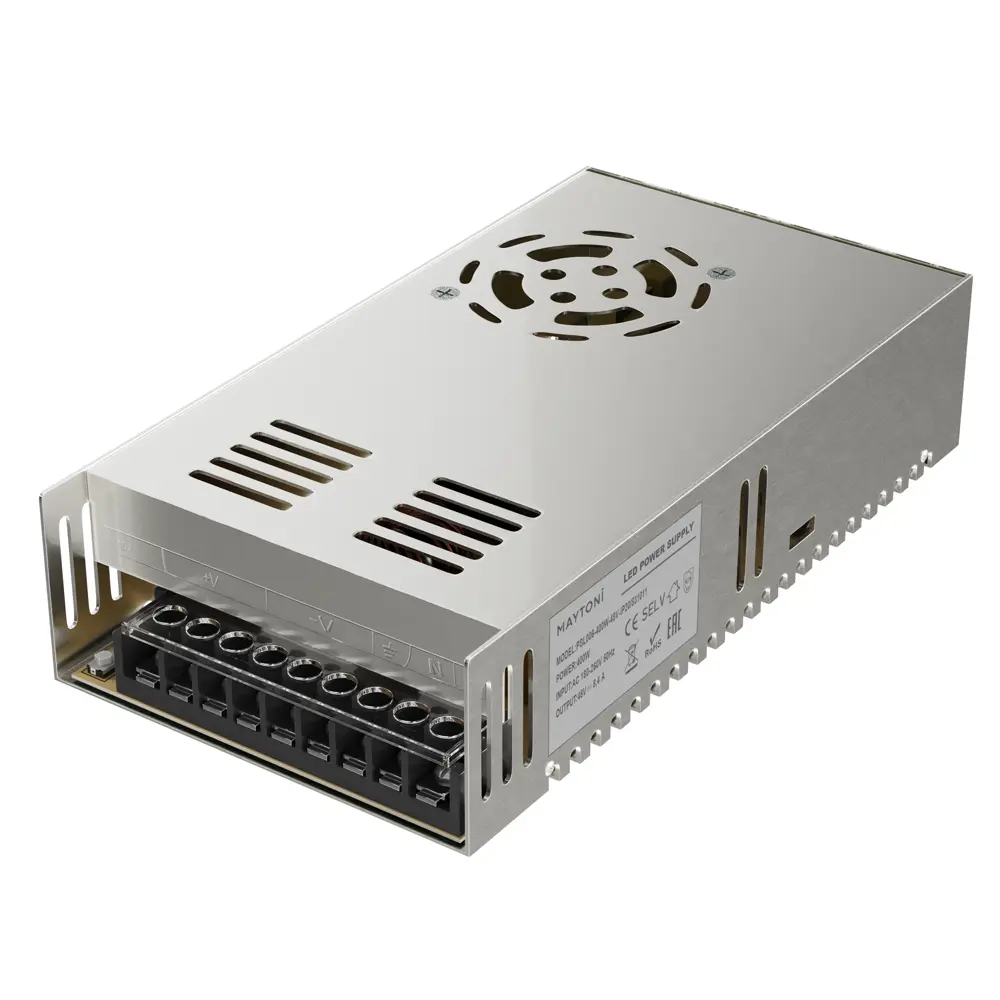 Блок питания (драйвер) для светодиодов Maytoni 48 В 400 Вт IP20 STLM-2114137