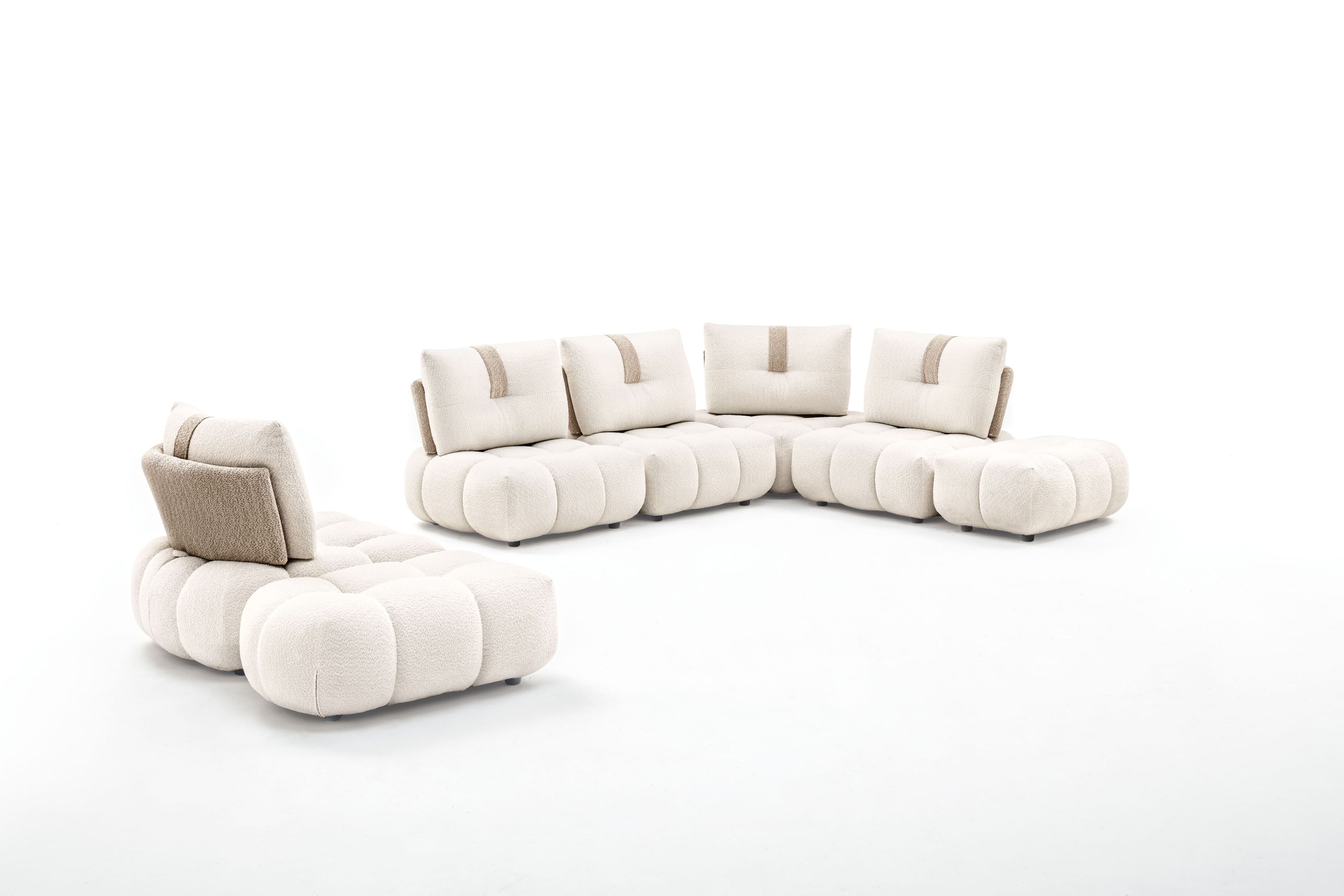 Модульный тканевый диван AERRE ITALIA SHINOBI ARCH-00022734 - Вид №11