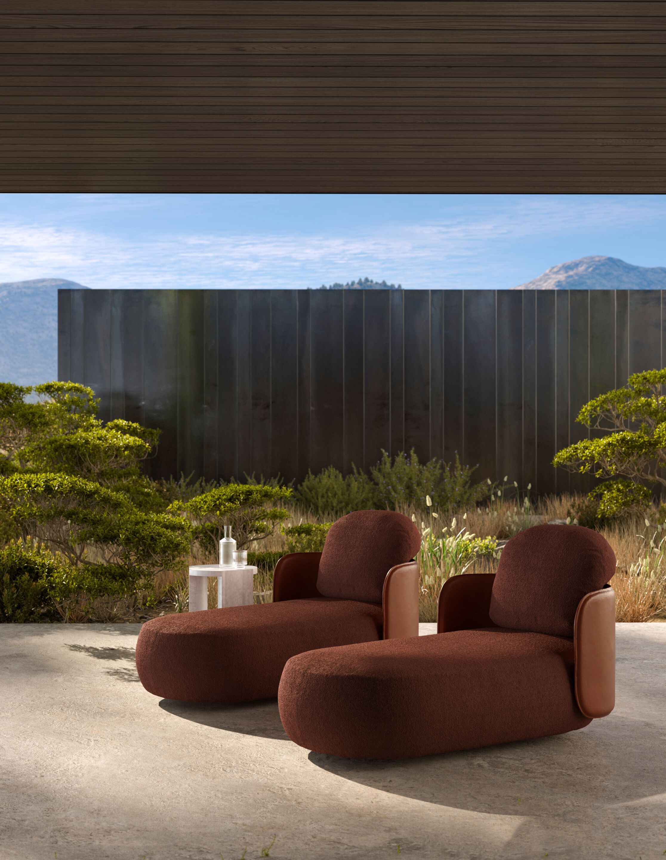 Шезлонг из ткани Exteta Моти ARCH-00078026 - Вид №5