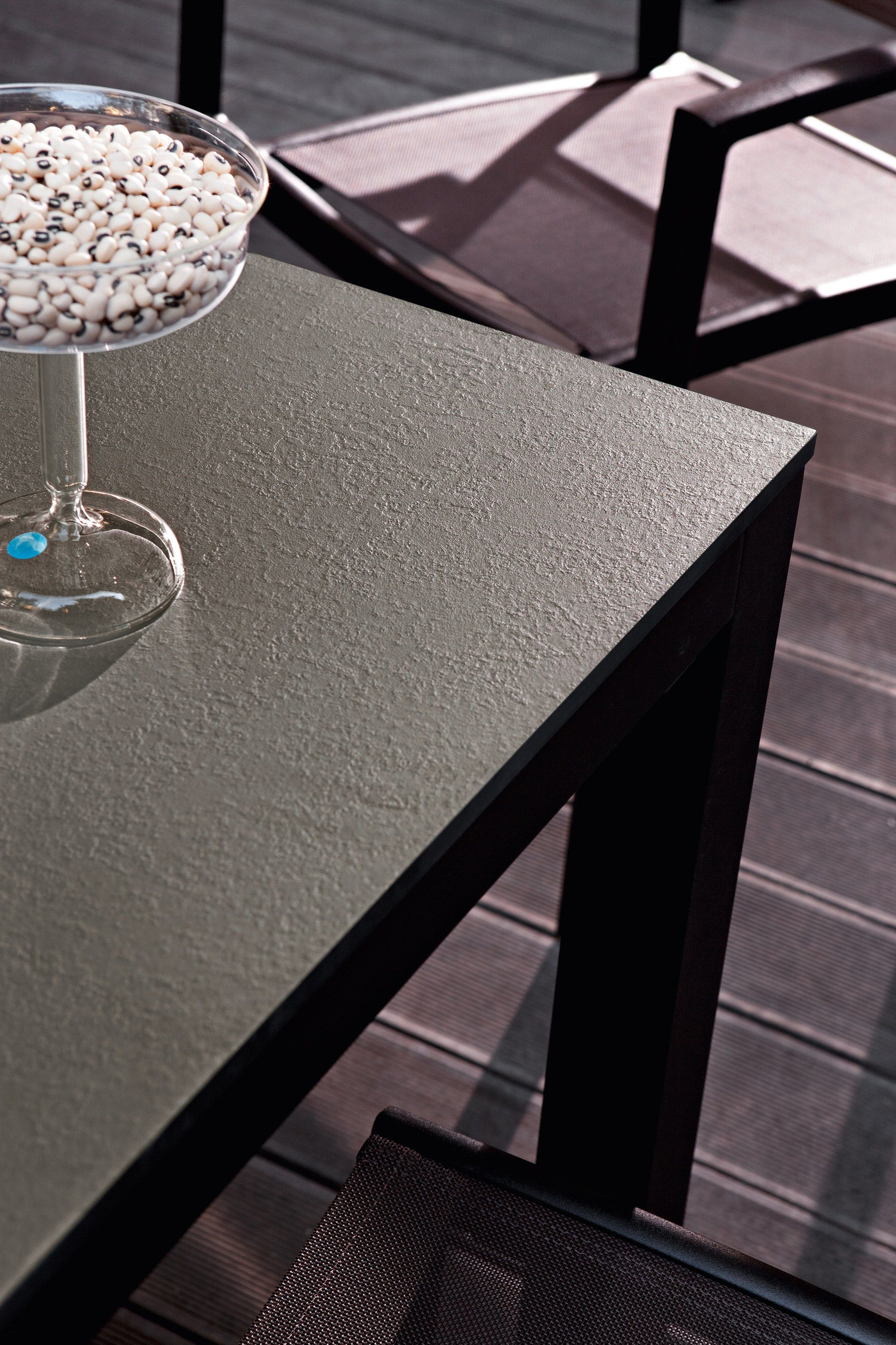 Алюминиевый прямоугольный выдвижной стол с порошковым покрытием Varaschin дольмен ARCH-00014195 - Вид №3