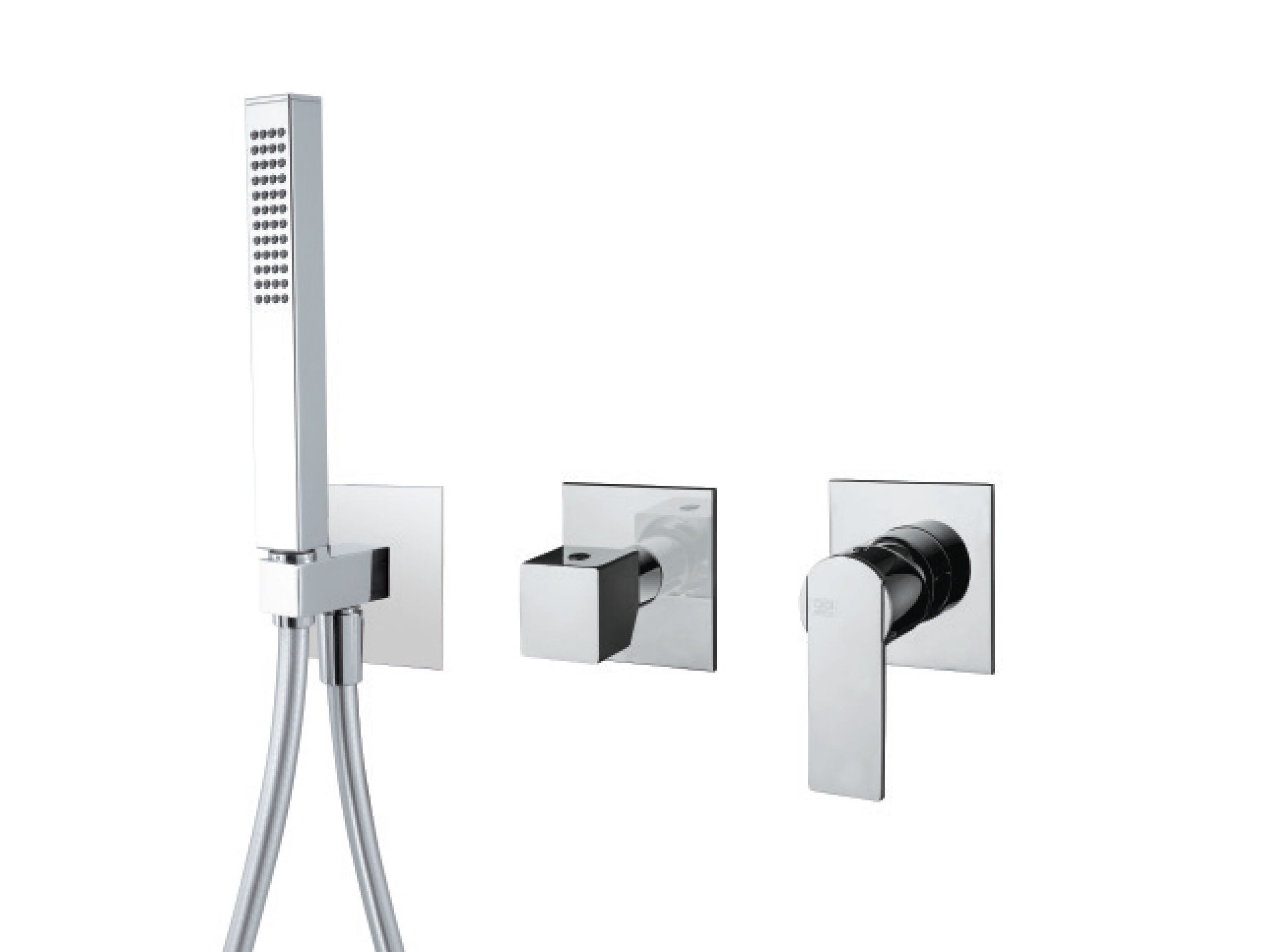 Латунный встраиваемый смеситель для душа QD Magistro Lab Swanky ARCH-00106260 - Вид №1