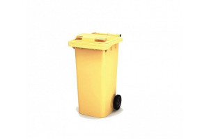 16470366 Мусорный контейнер 120 л желтый 23.C29.20 Пластик система