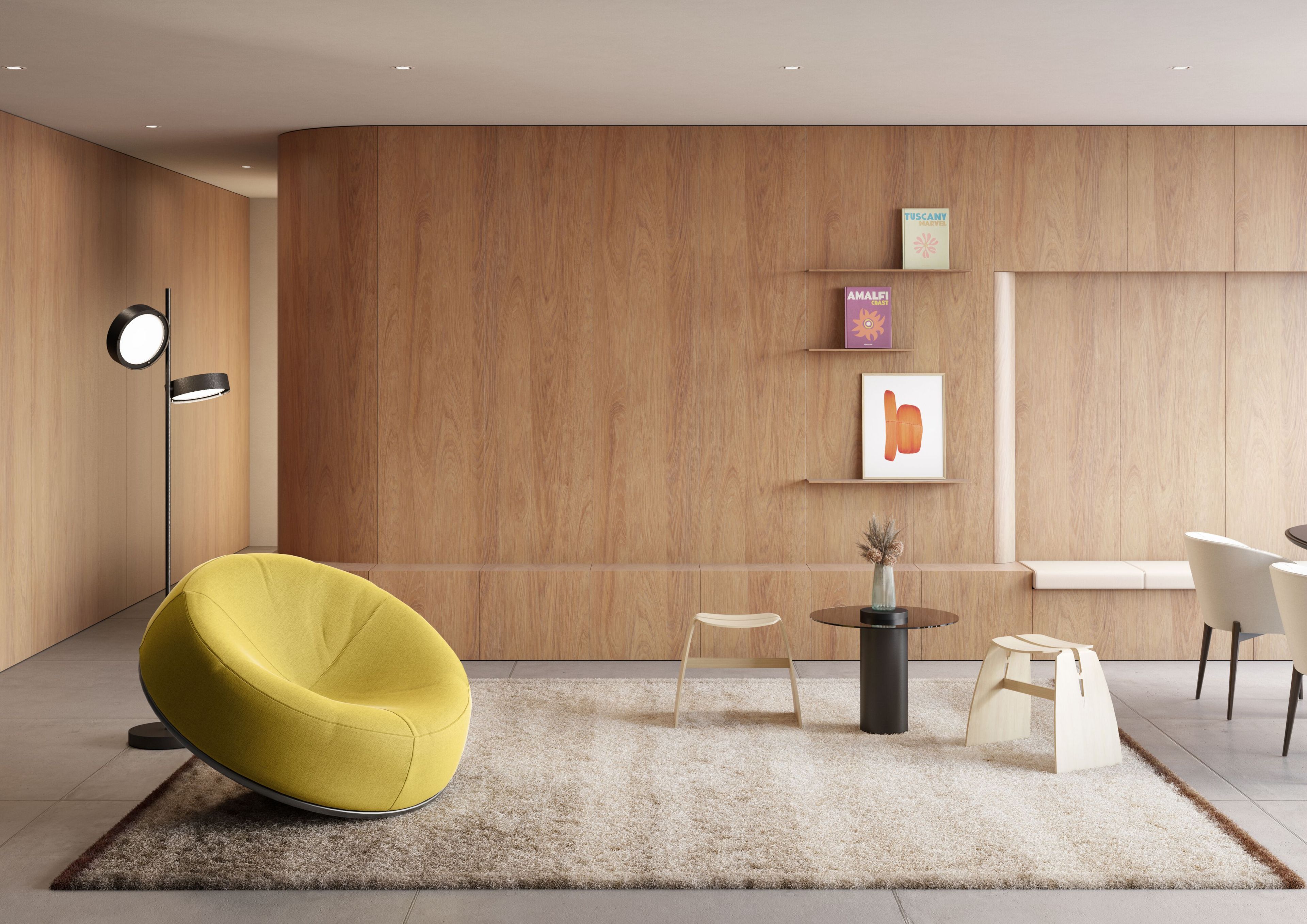 Круглый Хрустальный журнальный столик BBB LEONARDO ARCH-00031170 - Вид №10