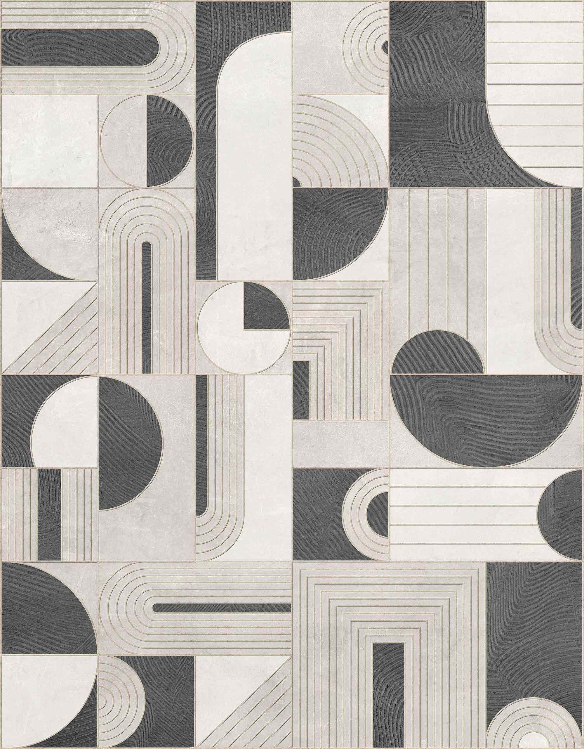 Геометрические обои Tecnografica Geometric Notes ARCH-00037985 - Вид №1