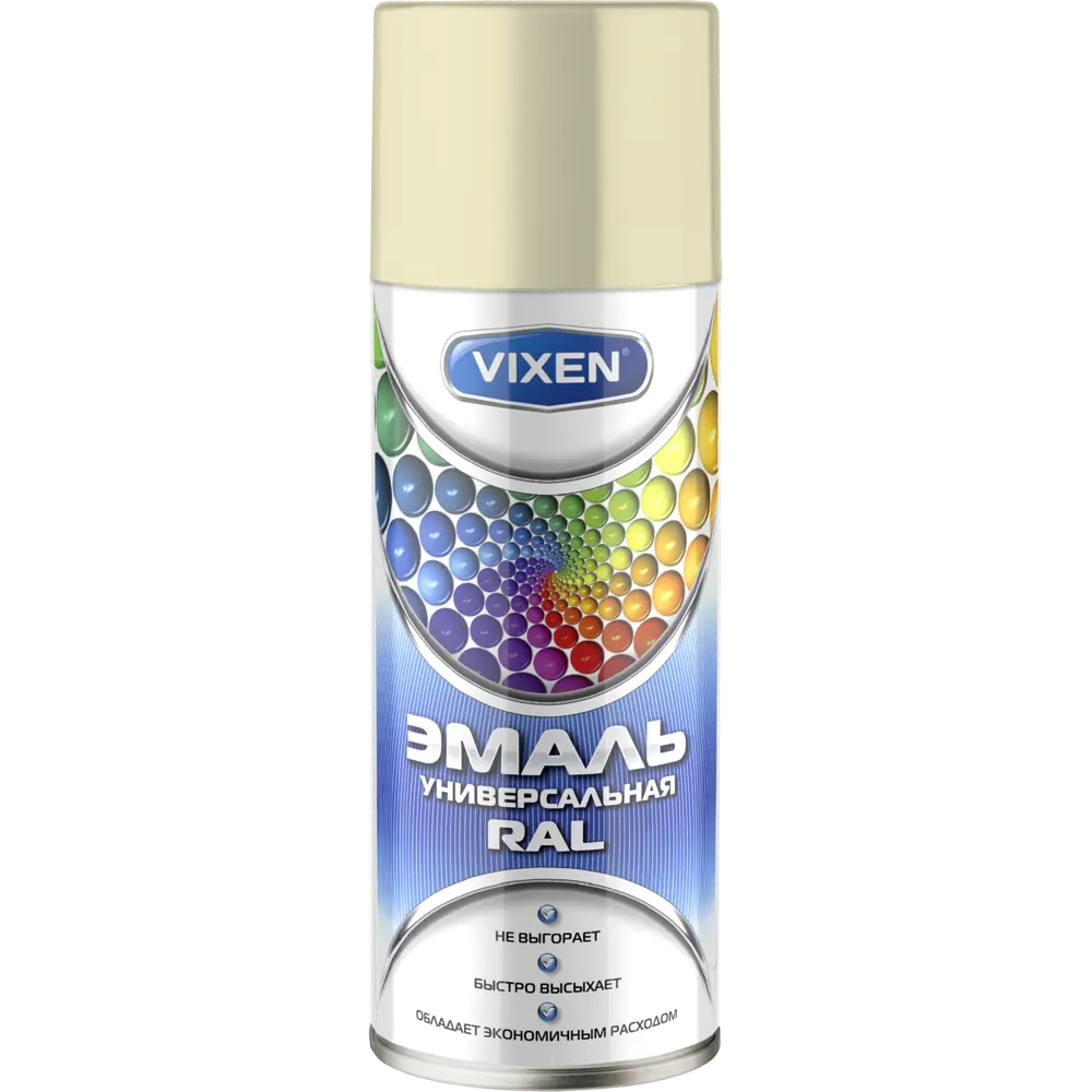 Эмаль аэрозольная универсальная Ral Vixen цвет слоновая кость 0.52 л STLM-2049959