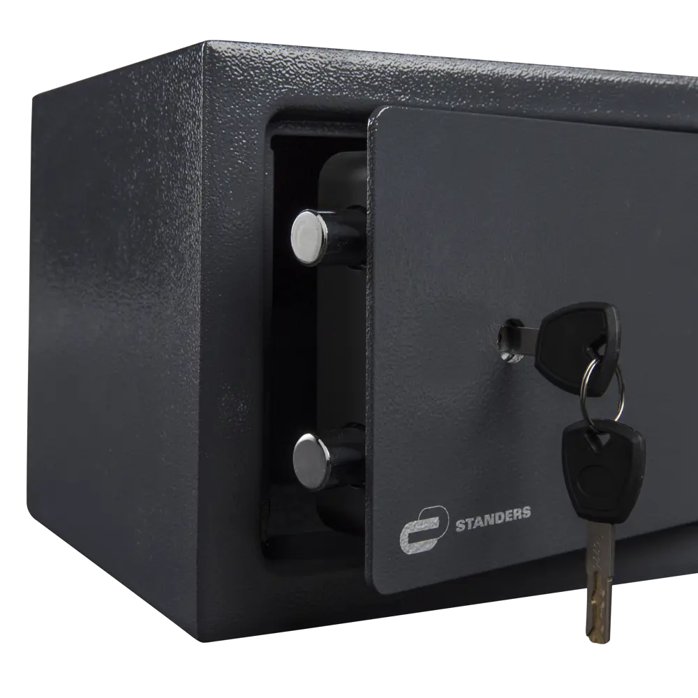 Сейф Standers 9/10 л с ключевым замком 28x18x20 см сталь STLM-2195224 - Вид №2