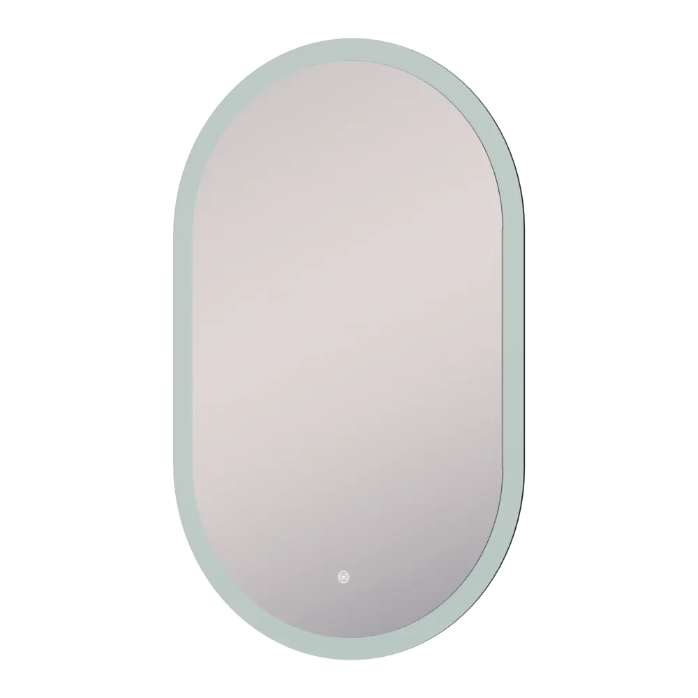 Зеркало для ванной Vigo Unik 50 Classic с подсветкой 50x80 см цвет серебристый STLM-2142155 - Вид №2