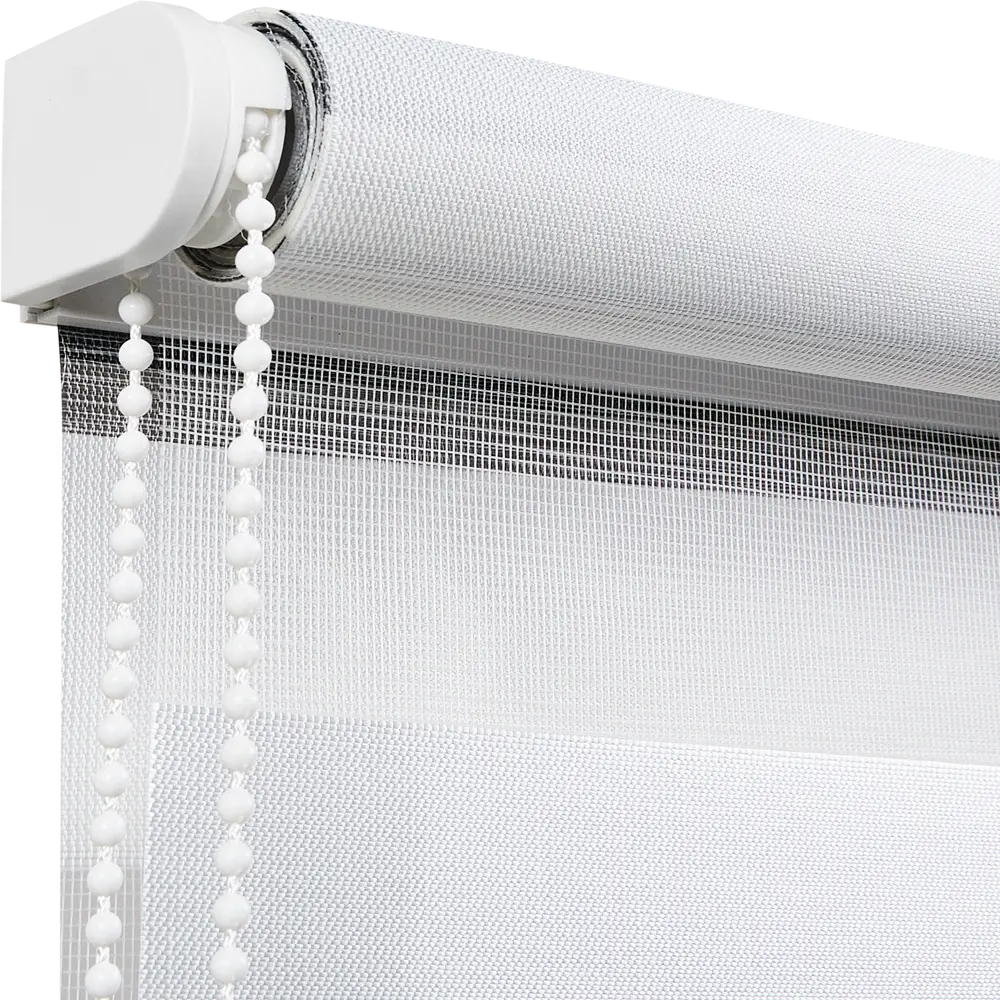 Штора рулонная день-ночь Лечче 55x160 см серо-молочная MIAMOZA STLM-2148461 - Вид №2