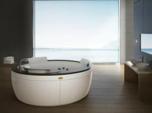 Jacuzzi® Отдельностоящая круглая гидромассажная ванна Nova
