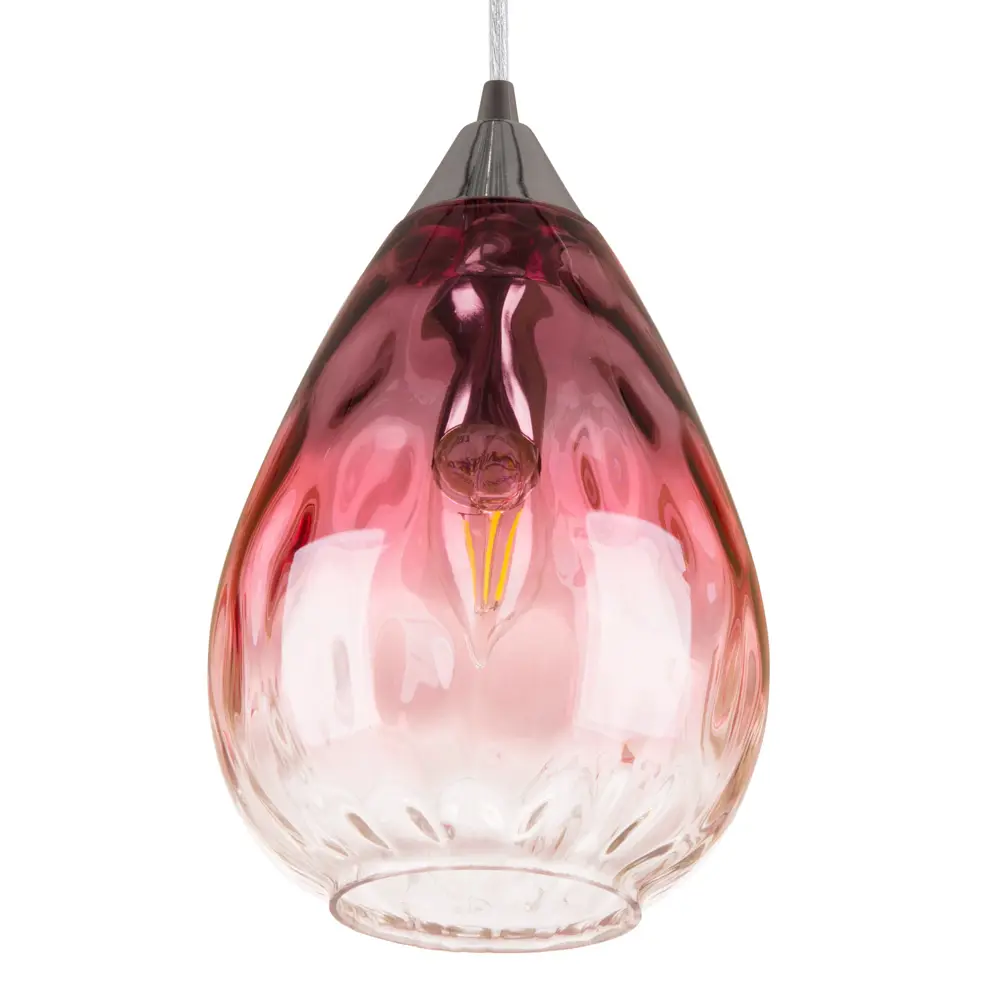 Подвес Lumin`arte Gawai, 3хE14х60 Вт, металл/стекло, цвет хром/прозрачный LUMIN ARTE STLM-2034462 - Вид №1