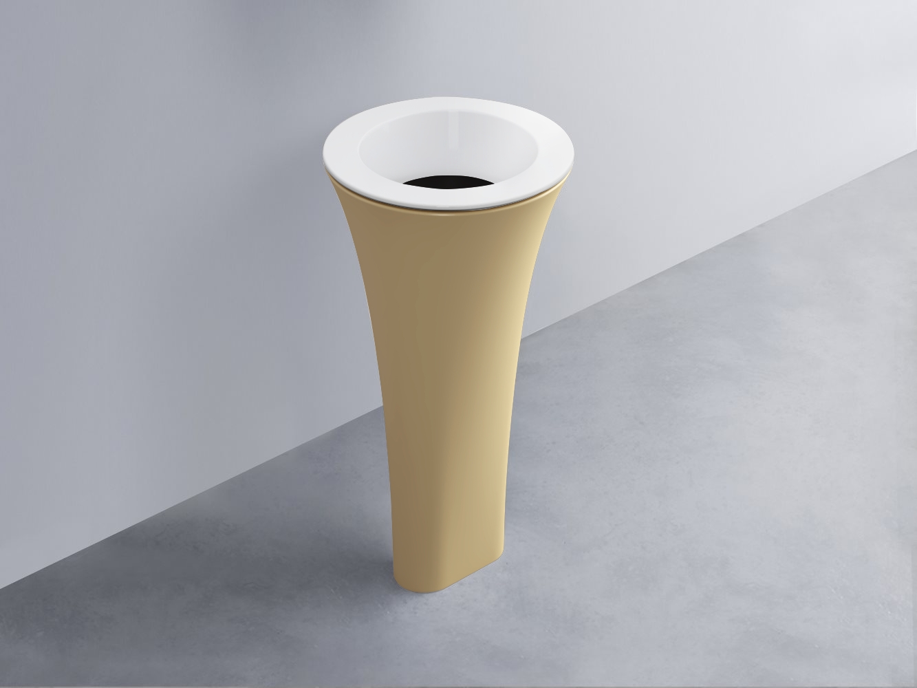 AMLA45-BL+AMPILT-LV+AMCOLT-CN Раковина Amedeo Tondo отдельностоящая cielo Enjoy + Amedeo Ceramica Cielo