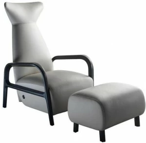 SELVA Кожаное кресло с подлокотниками  1025 /1026