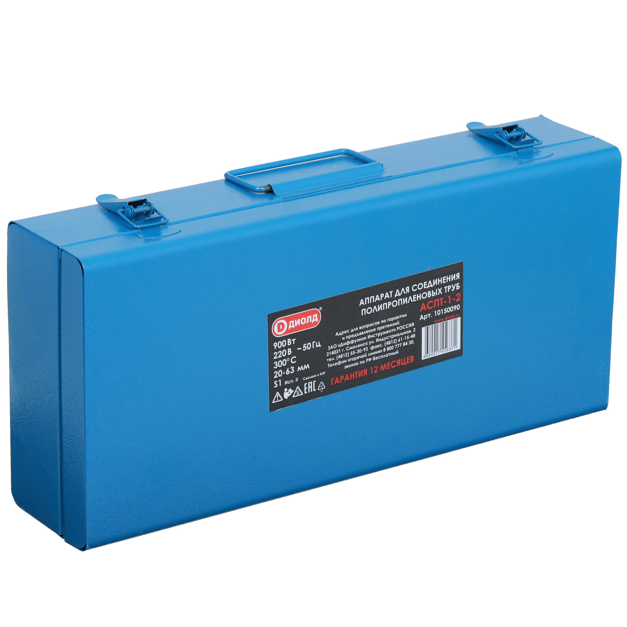 Сварочный аппарат для полипропиленовых труб ДИОЛД АСПТ-1-2 9083874 STDN-0059943 - Вид №9