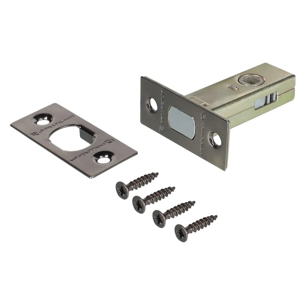 Врезная дверная защелка Palladium для межкомнатных дверей с фиксатором 12106347 STLM-0001752 - Вид №1