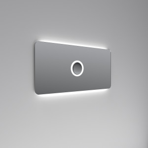SIGN SMOOTH + Формованное зеркало (двустороннее) со встроенной подсветкой и увеличительным зеркалом