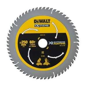 Диск пильный по дереву Dewalt DT99573-QZ 60T 250x30x1.6 мм