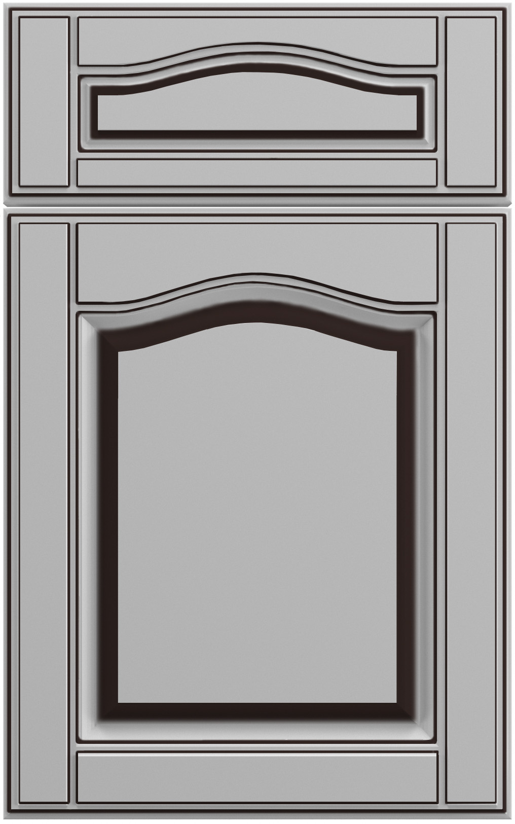 Фасады для кухни Патина Фрезеровка «Оксфорд» Кембрийская глина №277 SIST2058-227 SIDAK