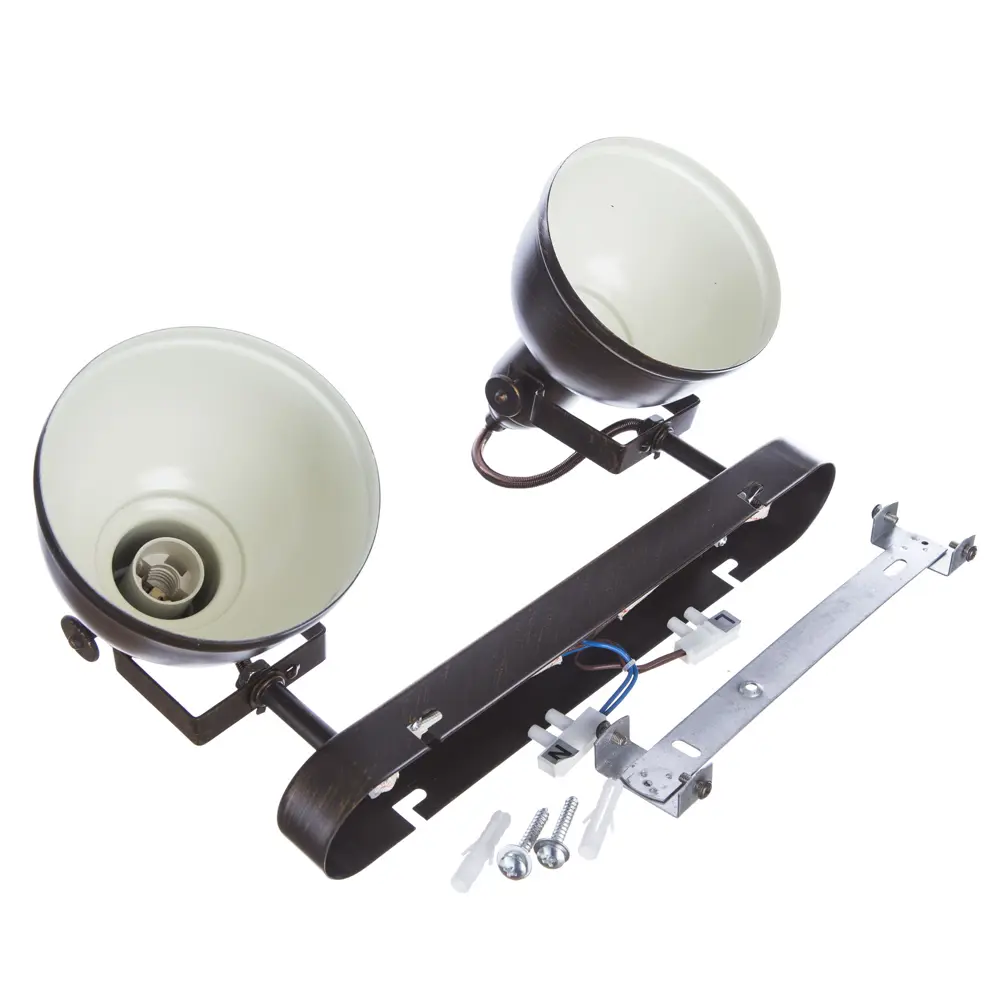 Спот Martin 2xE14x40 Вт, металл, цвет коричневый Arte Lamp STLM-2191007 - Вид №6