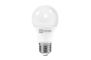 15918826 Светодиодная лампа LED-A60-VC 10Вт 230В Е27 4000К 900Лм 4690612020211 IN HOME