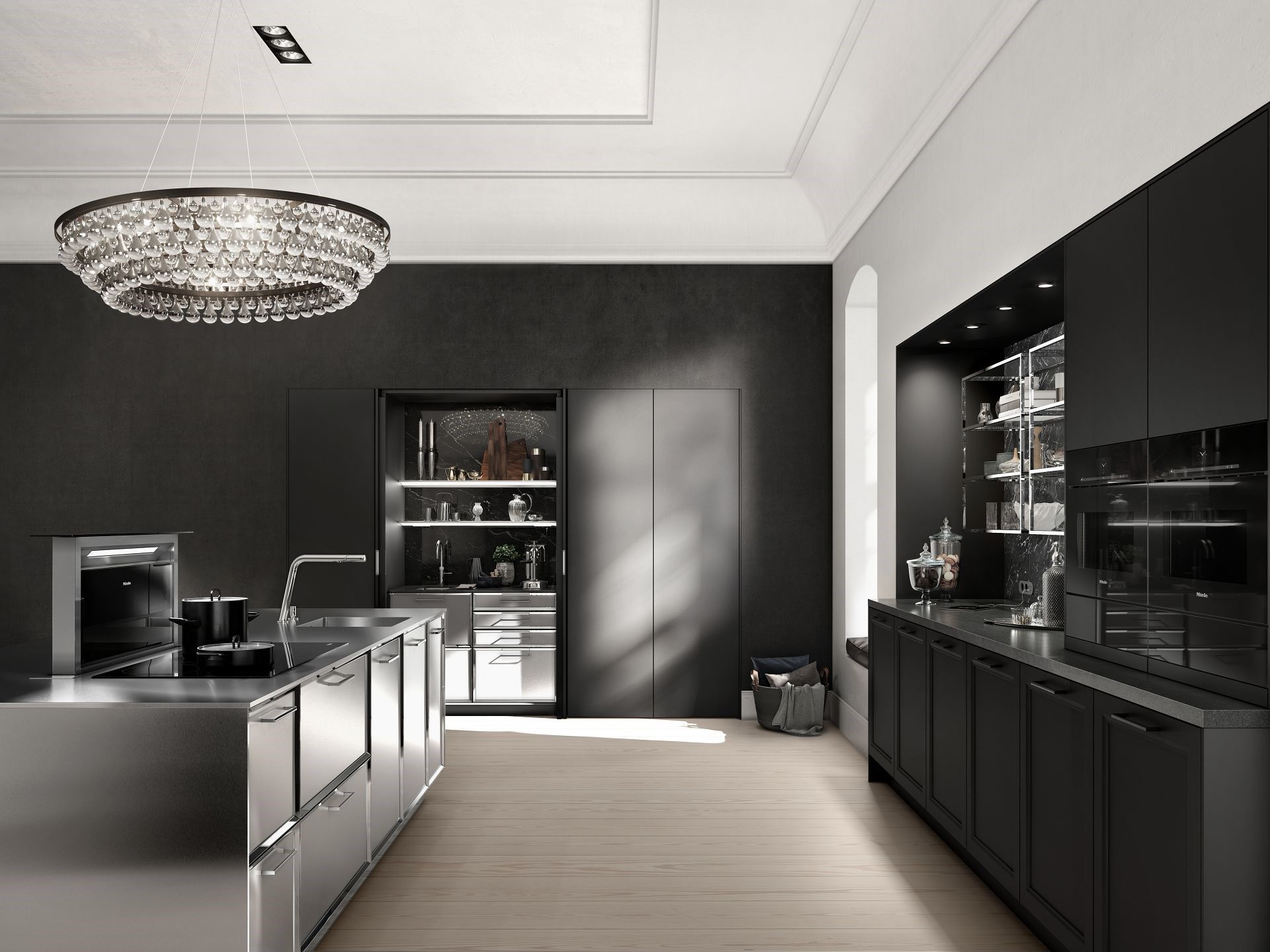 Кухня с островом SieMatic SieMatic CLASSIC - SE 2002 BA ARCH-00003781 - Вид №1