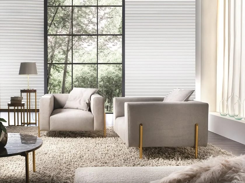 Кожаное кресло с подлокотниками Former In Italia ARCH-00109882 - Вид №1