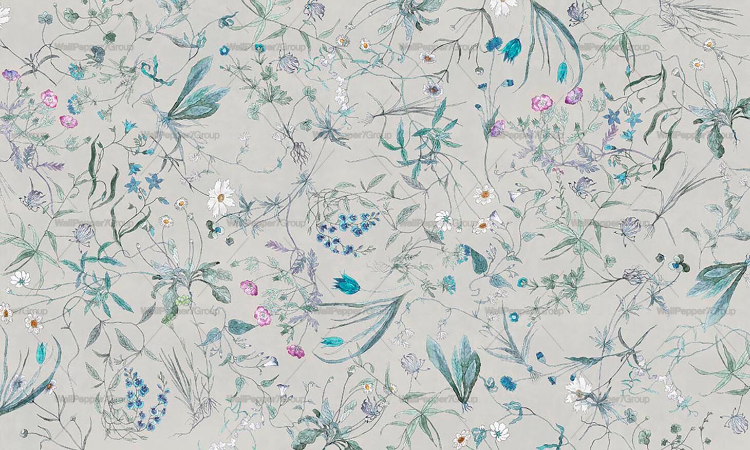 Обои из натурального ПВХ, экологически чистые, моющиеся WallPepper ERBARIO ARCH-00112823 - Вид №2