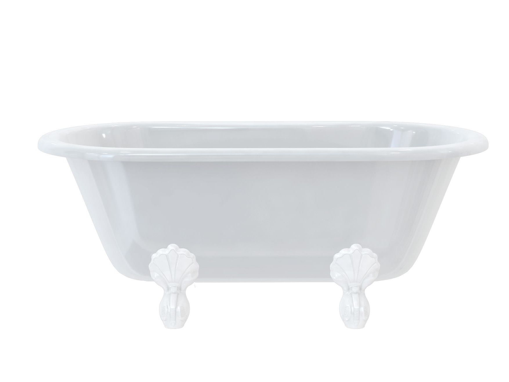Овальная акриловая ванна на ногах Burlington ARCH-00030731 - Вид №20