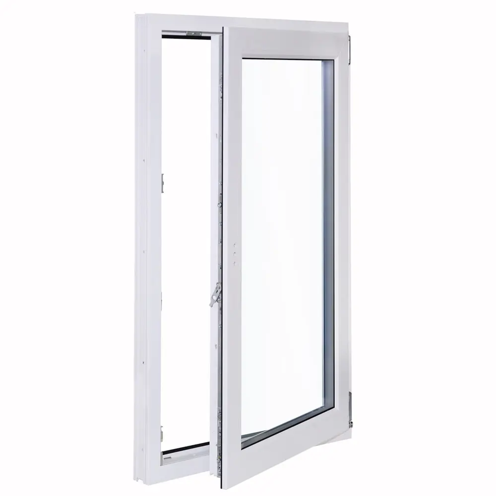 Пластиковое окно ПВХ Deceuninck одностворчатое 1200x600 мм (ВхШ) однокамерный стеклопакет белый (с двух сторон) STLM-2046964 - Вид №2