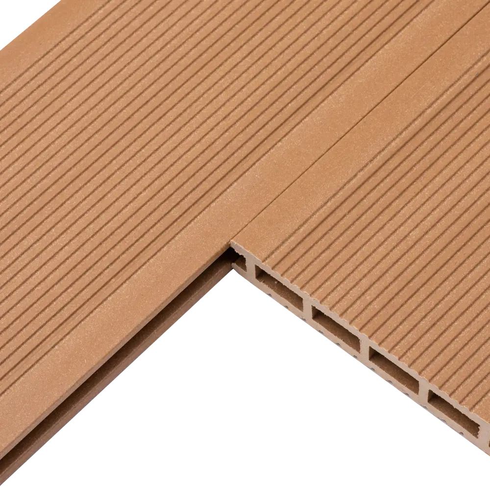 Террасная доска ДПК MultiDeck цвет Дерево 3000x140x22 мм. Вельвет 0.42 м² МУЛЬТИДЕК STLM-2126186 - Вид №3