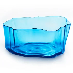 Органайзер голубой прозрачный маленький Flow QUALY  00-3872244 Голубой;прозрачный