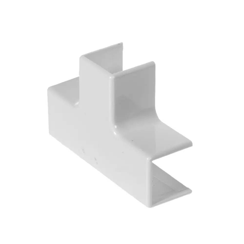 Угол Т-образный для кабель-канала Экопласт MT16/16 мм цвет белый 5 шт STLM-2002148