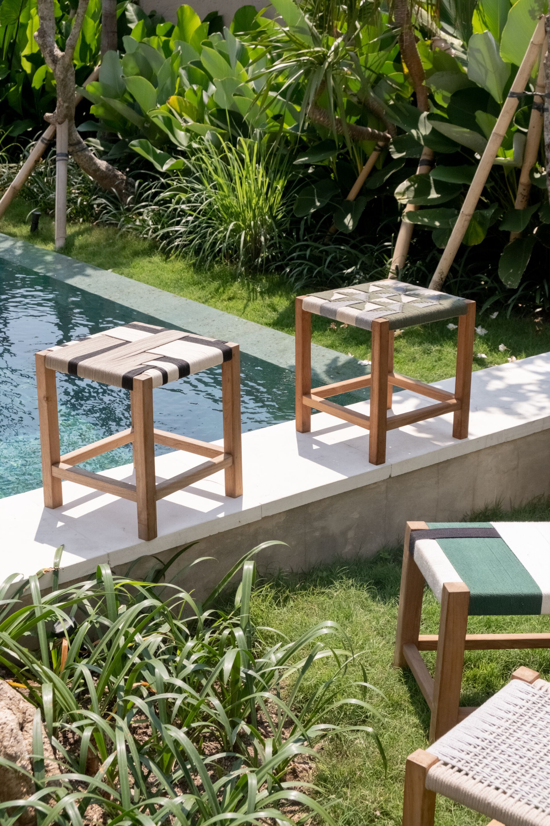 Низкий садовый стул из тикового дерева cbdesign Виареджо ARCH-00126657 - Вид №25