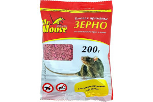 19676758 Зерновая приманка 200г, в пакете М-938 mr.mouse