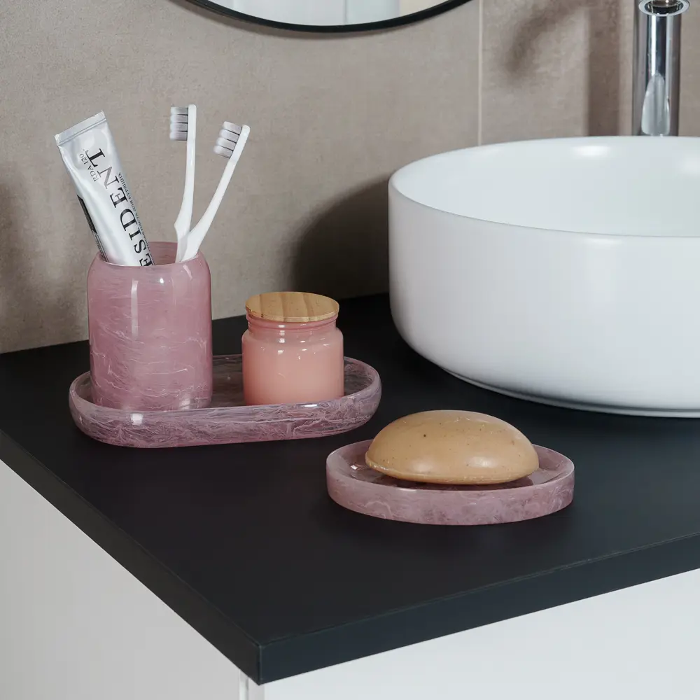 Стакан для зубных щеток Verran Desire в нежном розовом цвете 89384113 STLM-1576224 - Вид №7