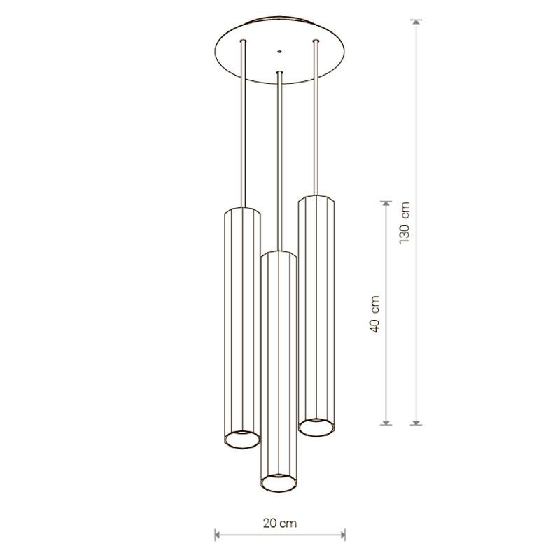 Подвесная люстра Nowodvorski Poly 8884 NOWODVORSKI ДИЗАЙНЕРСКИЕ, POLY 313162 Белый  - Вид №1